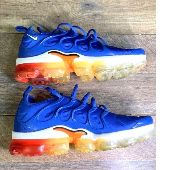 Nike Air VaporMax Plus Hyper Royal Total Orange Sneakers Men\'s Size 10.5 main image 5